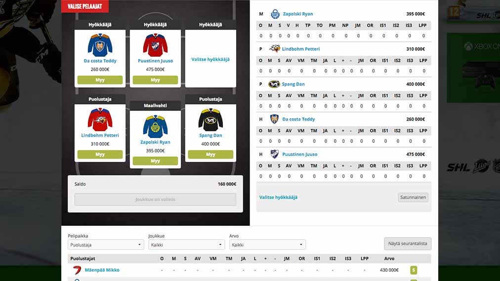 IS Liigap rssi Liigan Virallinen Valmentajapeli IS Liigap rssi Liigan Virallinen Valmentajapeli